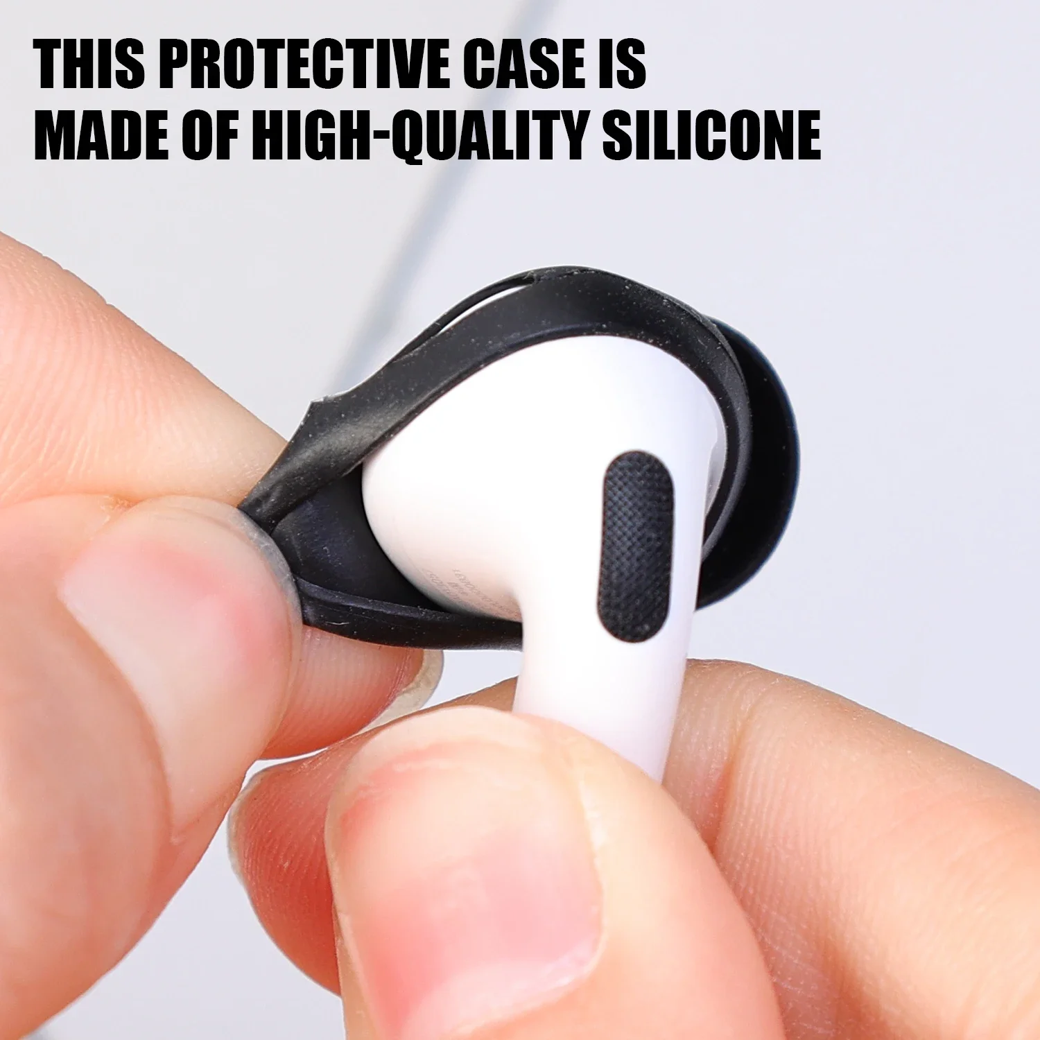 Almohadillas antipérdida para auriculares, funda de silicona para Apple AirPods 4th, almohadillas antideslizantes para AirPods4, funda protectora para tapones para los oídos