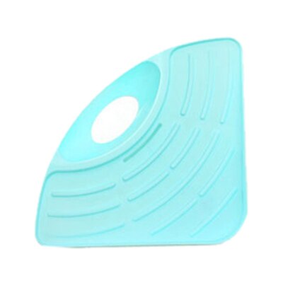 Kitchen Sink Caddy Sponge Holder Scratcher Holder Cleaning Brush Tray Sink Organizer: Sky Blue