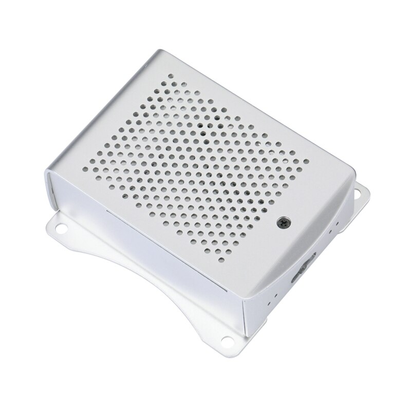 Latest Raspberry Pi 3 Model B Plus Aluminum Case Metal Enclosure Hanging Bracket VESA Mounted also for RPI 3B+/RPI 3
