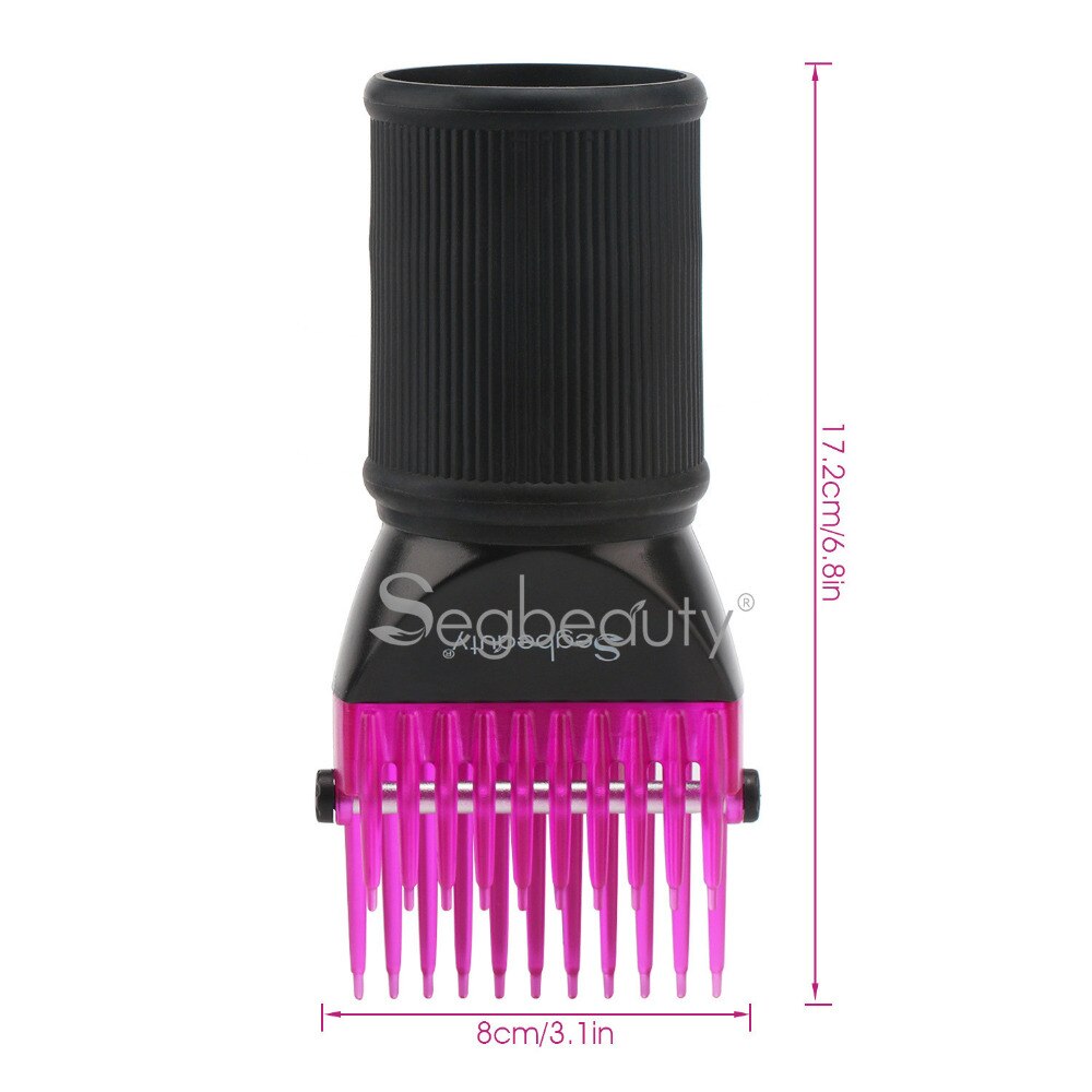 Segbeauty Hair Diffuser Dryer Comb Attachment Detangling Blow Dryer Styling Brush Cover Hairdressing Salon Tool
