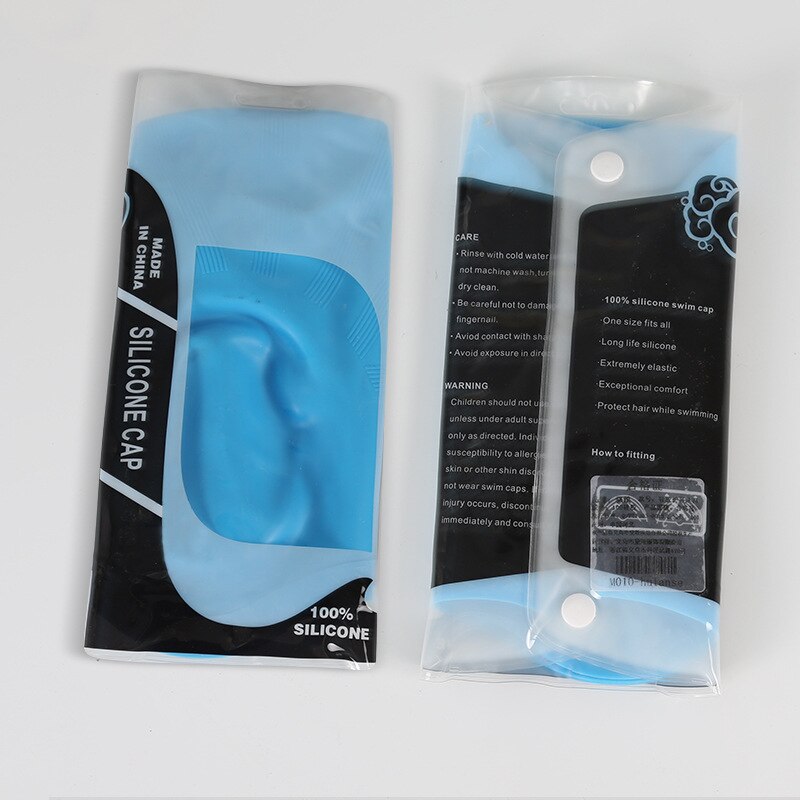Badehætte voksen mand og kvinde komfortabel høreværn tætning vandtæt elastisk silica gel badehætte