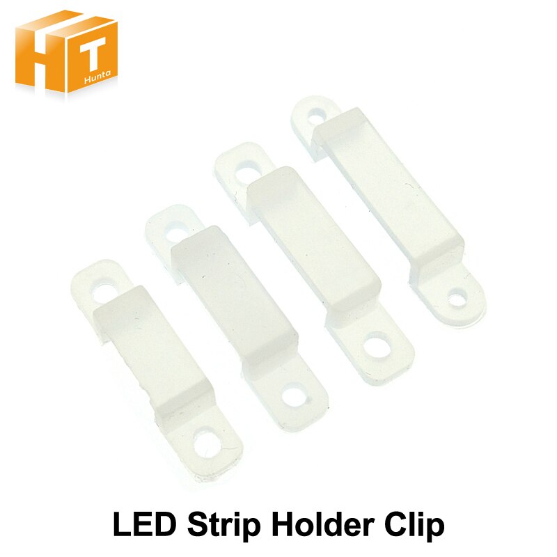 LED Strip Holder 10pcs/lot 10mm 12mm 15mm 18mm Silica gel Holder for LED Strip Fixed to the wall