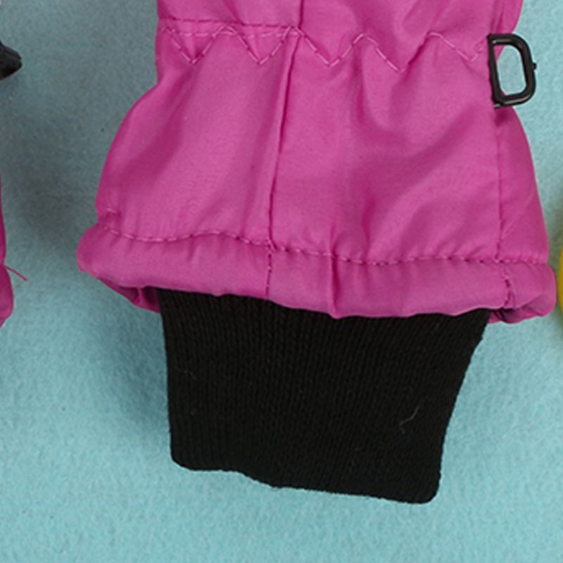 Crianças inverno quente luvas à prova de vento para crianças meninos meninas esqui ciclismo escalada ao ar livre à prova dp3água p31b