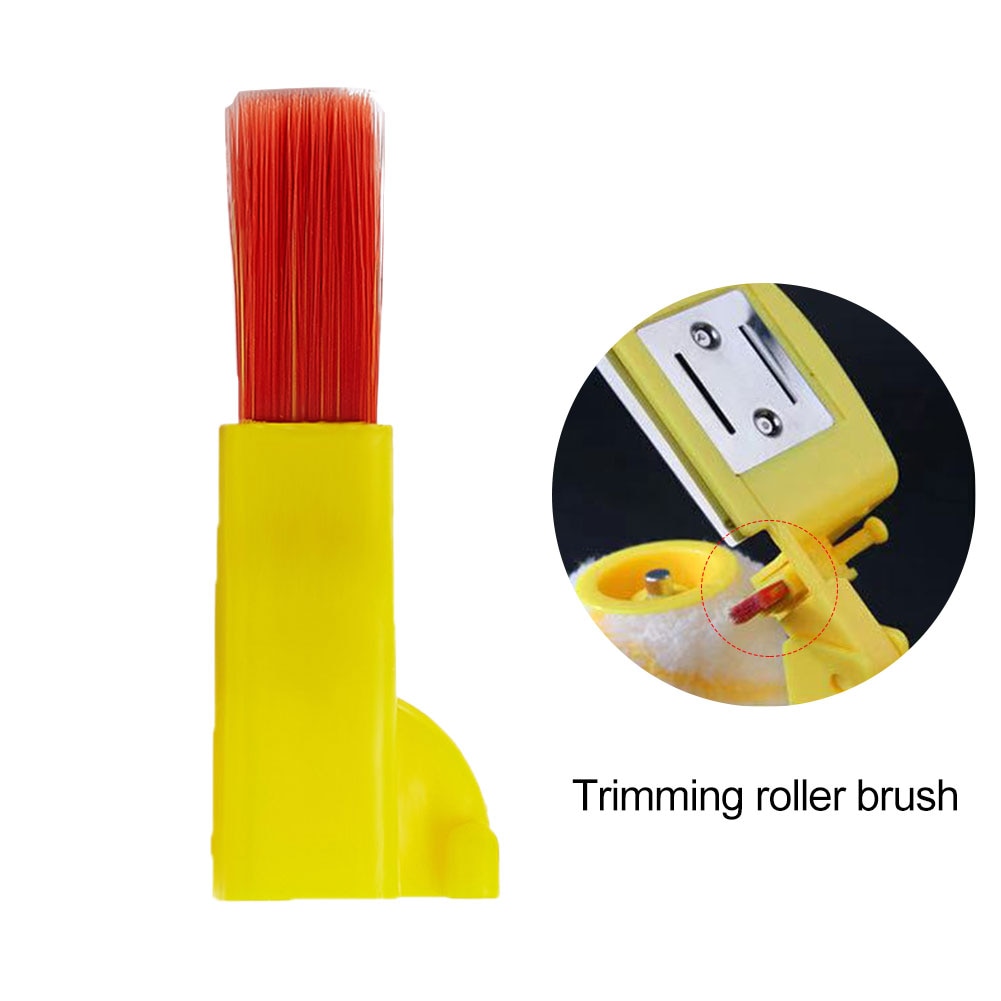 Clean-Cut Paint Edger Roller Brush Wall Ceiling Door Painting Roller Brush Painting Edging Tools for Wall Ceiling Door