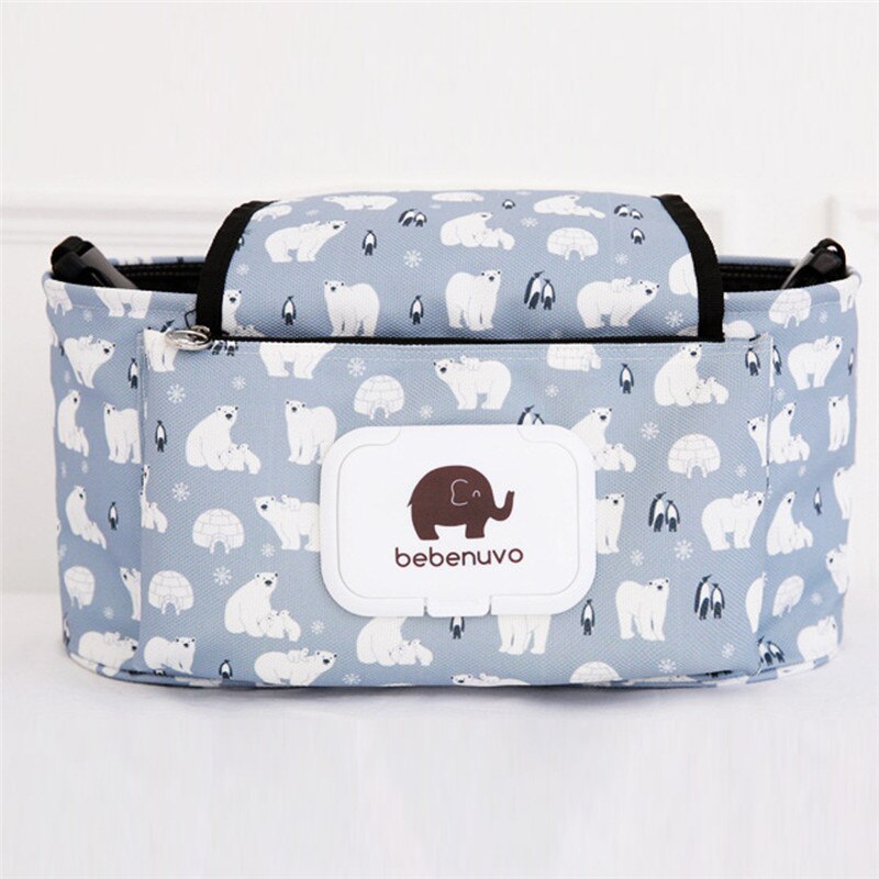 Klapvogn taske stor kapacitet klapvogn taske tegneserie barnevogn trolley taske klapvogn tilbehør klapvogn taske til klapvogn: Ti803 front taske