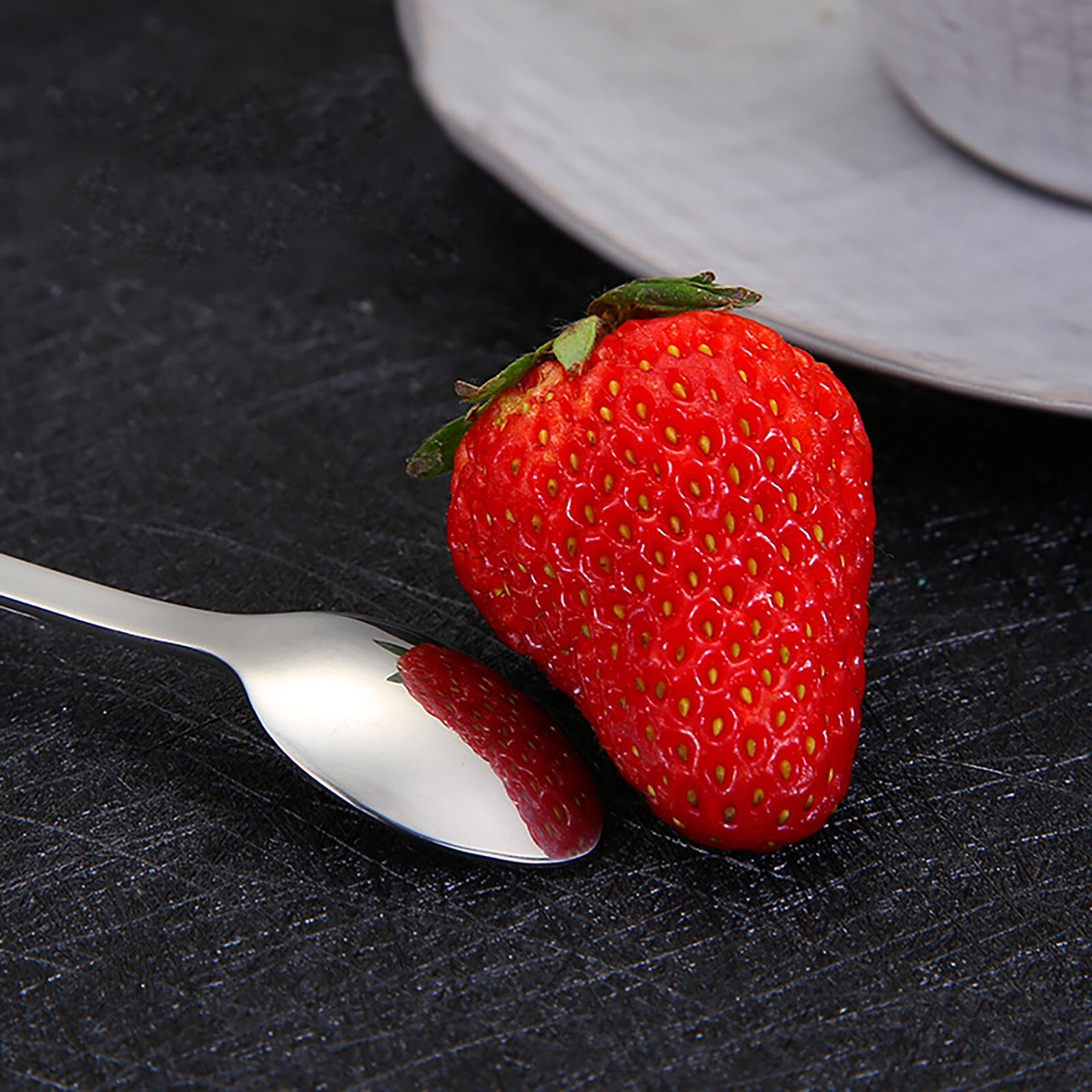 30# Cat Spoon Short Handle Spoons Flatware Coffee Drinking Tools Kitchen Gadge Tableware Flatware Supplies For Home Kitchen