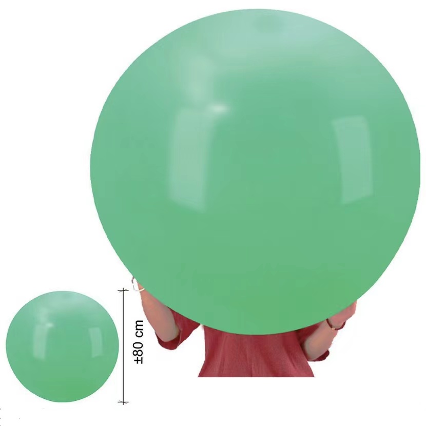 AGORA Globo extra grande de 80cm para: VERDE