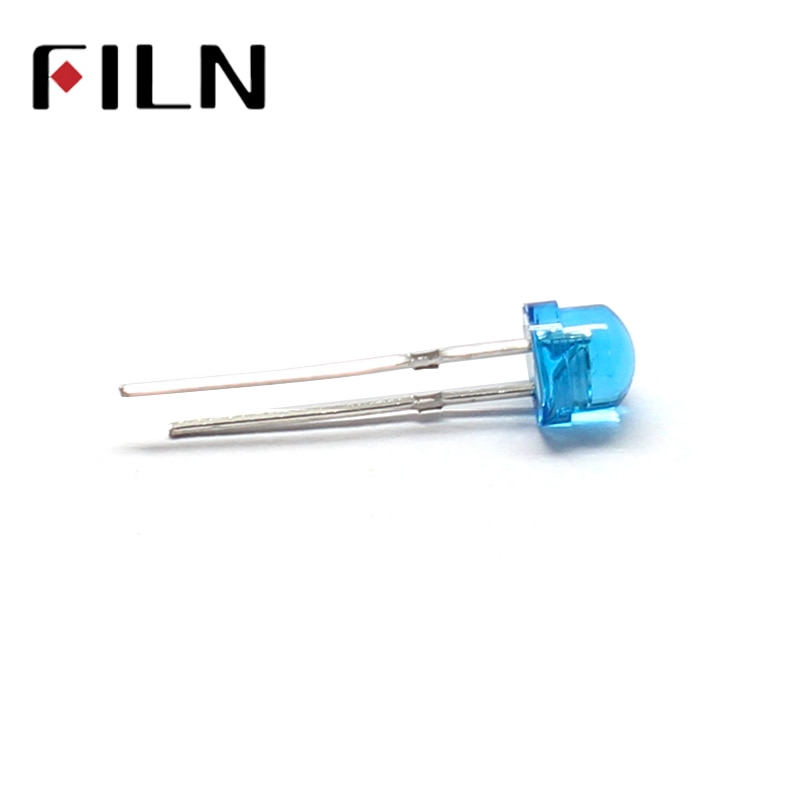 100pcs/lot 5mm diffused blue bidirectional LED Emitting Diode Lamp Super Bright LED Light 2 pin