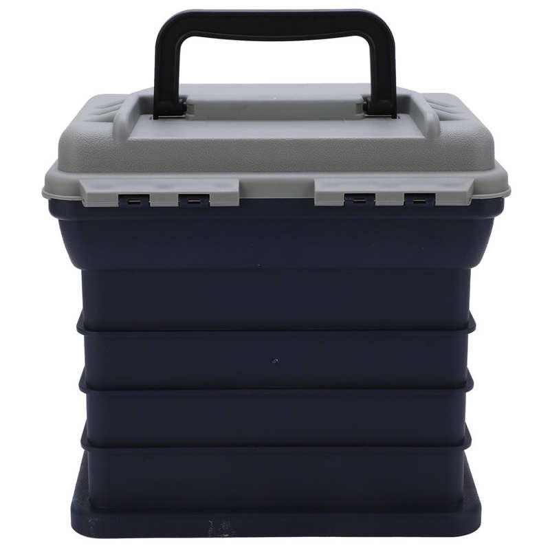 4 Layers Fishing Case with Handle Adjust 4 Layer Fishing Tackle Box for Sea Fishing for Boat Fishing