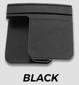 Clip retráctil de cintura para pantalones Unisex, hebilla elástica de cintura, multifunción, plegable, 3 colores: Negro