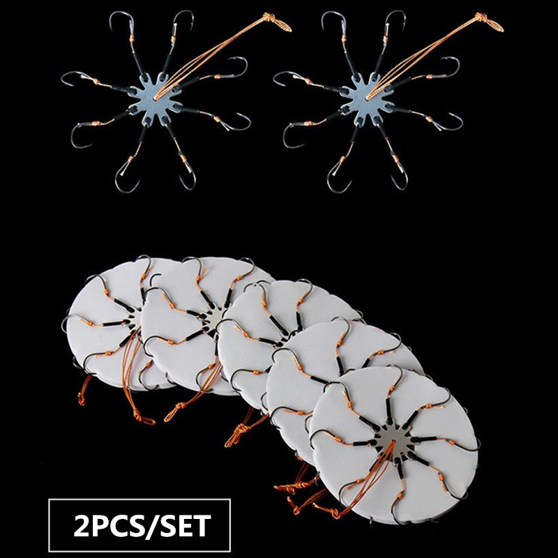 2 Teile/los High Carbon Stahl Sharp Explosion Haken Angelgerät Spinne Haken Set Karpfen Angelhaken Angeln Tackle Zubehör