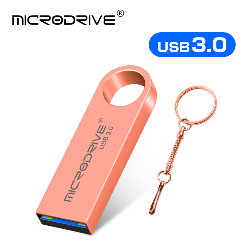 High-Speed USB 3.0 Flash Drive 128GB ,Portable Memory Stick,Plug & Play,Compatible with PC/Mac/Laptop: Pink / 32 GB