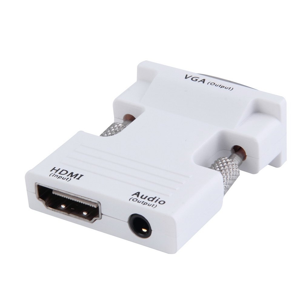 HDMI Female to VGA Male Converter Adapter Support 1080P Signal Output