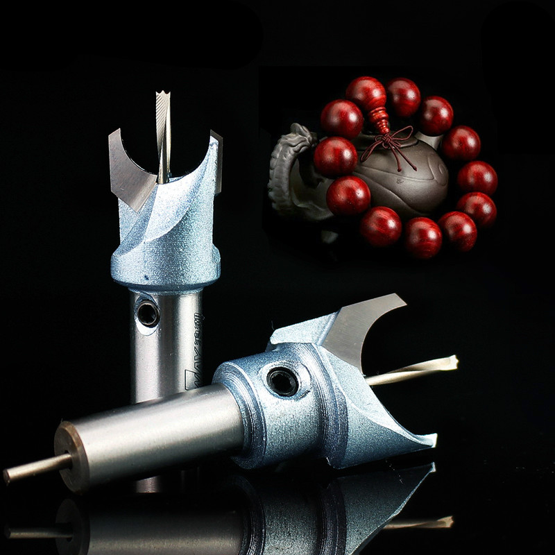 6mm-30mm Frees Frees Boeddha Kralen Ball Mes Houtbewerking Gereedschappen 10mm Schacht Houten Kralen boor Voor Fresas Para CNC