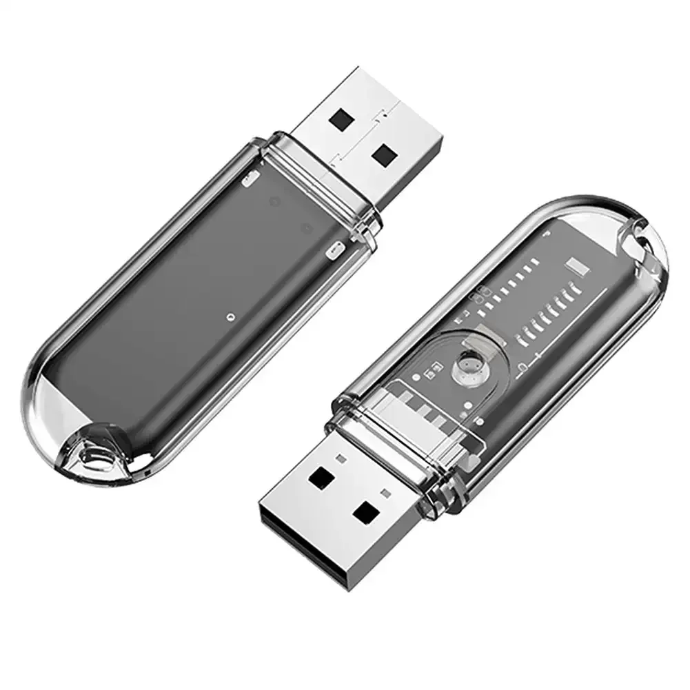 Receptor USB Bluetooth 5,3 para coche, Kit de alimentación para llamadas manos libres, adaptador de Audio inalámbrico estéreo para coche, Radio FM