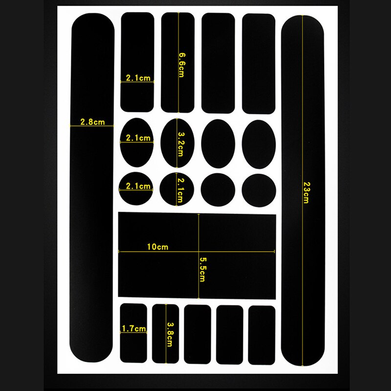 Stickers Koeienhuid Anti Scratch Vel Bike Chain Mtb Fietsketting Auto Frame Protector Fietsen Accessoires Transparante Matte