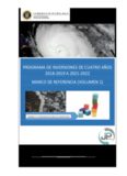 Programa de inversiones de cuatro años zu -2022 marco de referencia