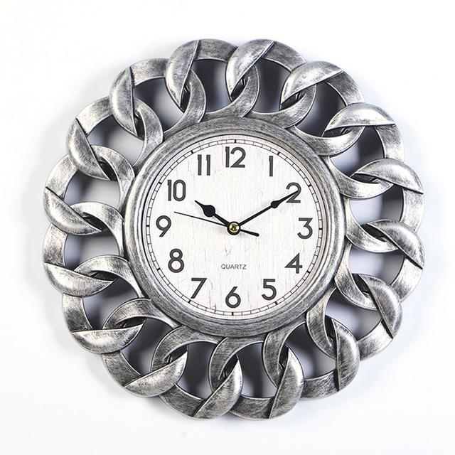 Saat Wandklok Klok Klok Relogio De Parede Duvar Saati Horloge Murale Relogio De Parede Decorativo Vintage Quartz Klokken Klok: Clear