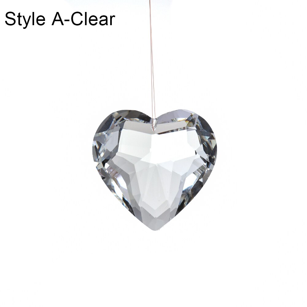 30mm Lamp Ball Prism Crystal Ball Sun catcher Rainbow Maker Window Hanging Ornament Sun Catcher Home Garden Decor: Ivory