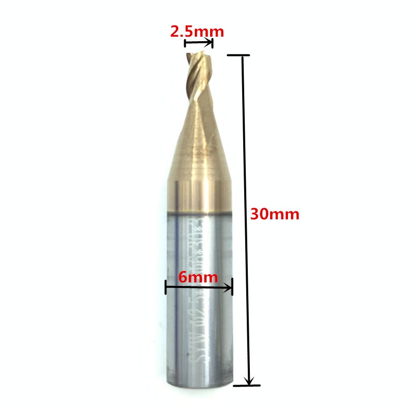 Cortadora de llaves y punto de seguimiento para máquina de corte de llaves, herramienta de corte de llave SILCA FUTURA/FUTURA PRO: 2.5mm cutter