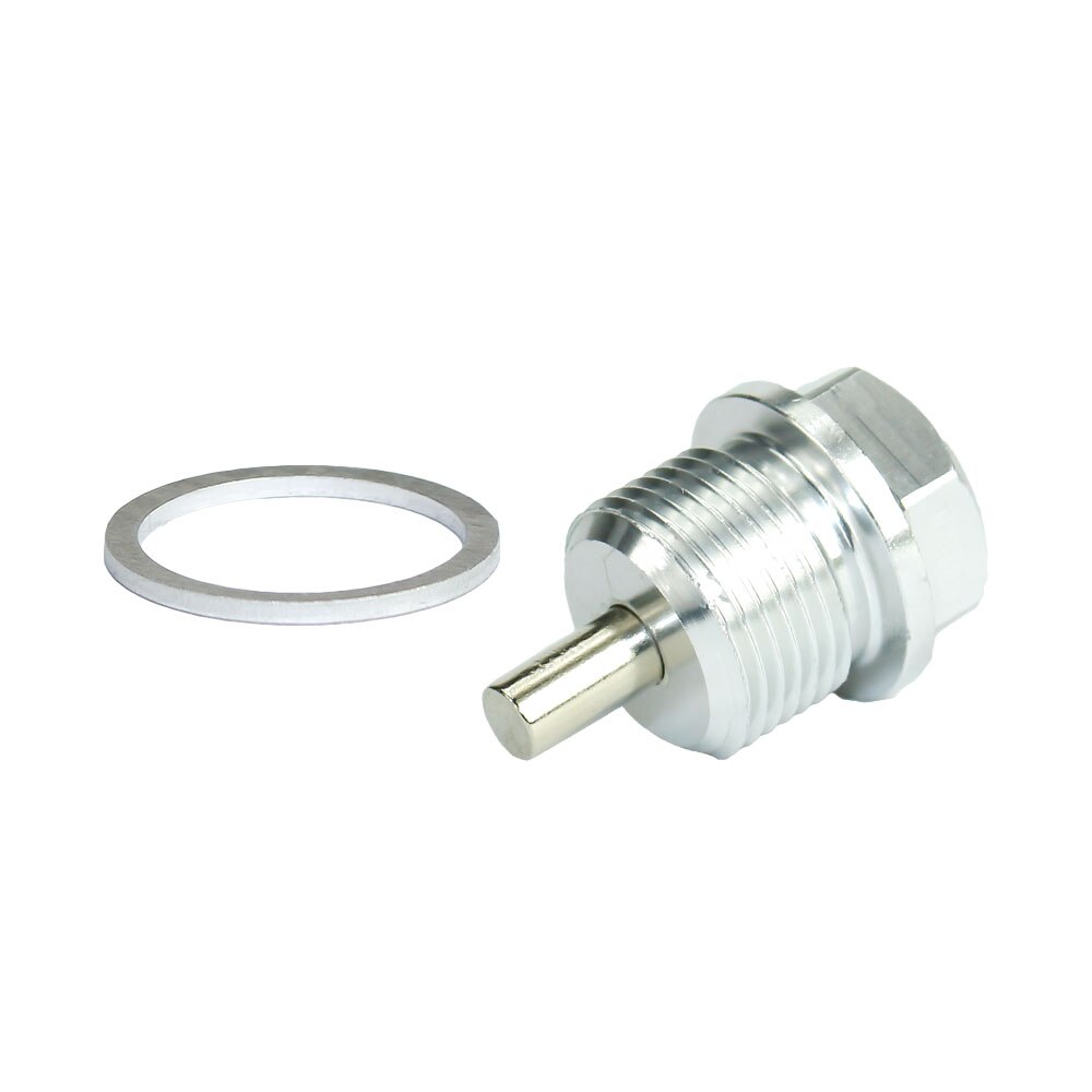 M20*P1.5MM Magnetic Oil Drain Plug Aluminum Bolt/Oil Sump drain plug For All other vehicles with 20x1.5 threaded: SILVER