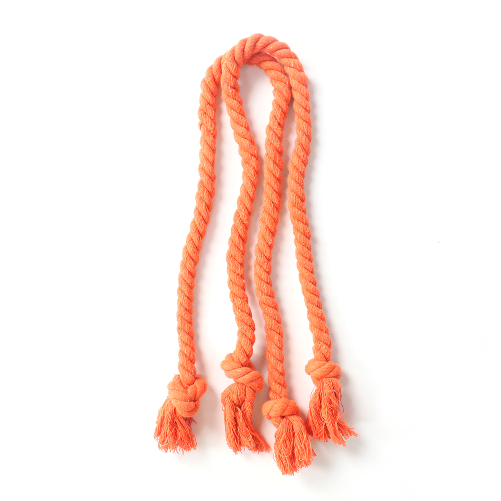 Curtain Buckles Tie Rope Handmade Weaving Cotton Linen Clips Tiebacks Holder Solid Color Curtain Holder Rope Home Decor: Burning Orange