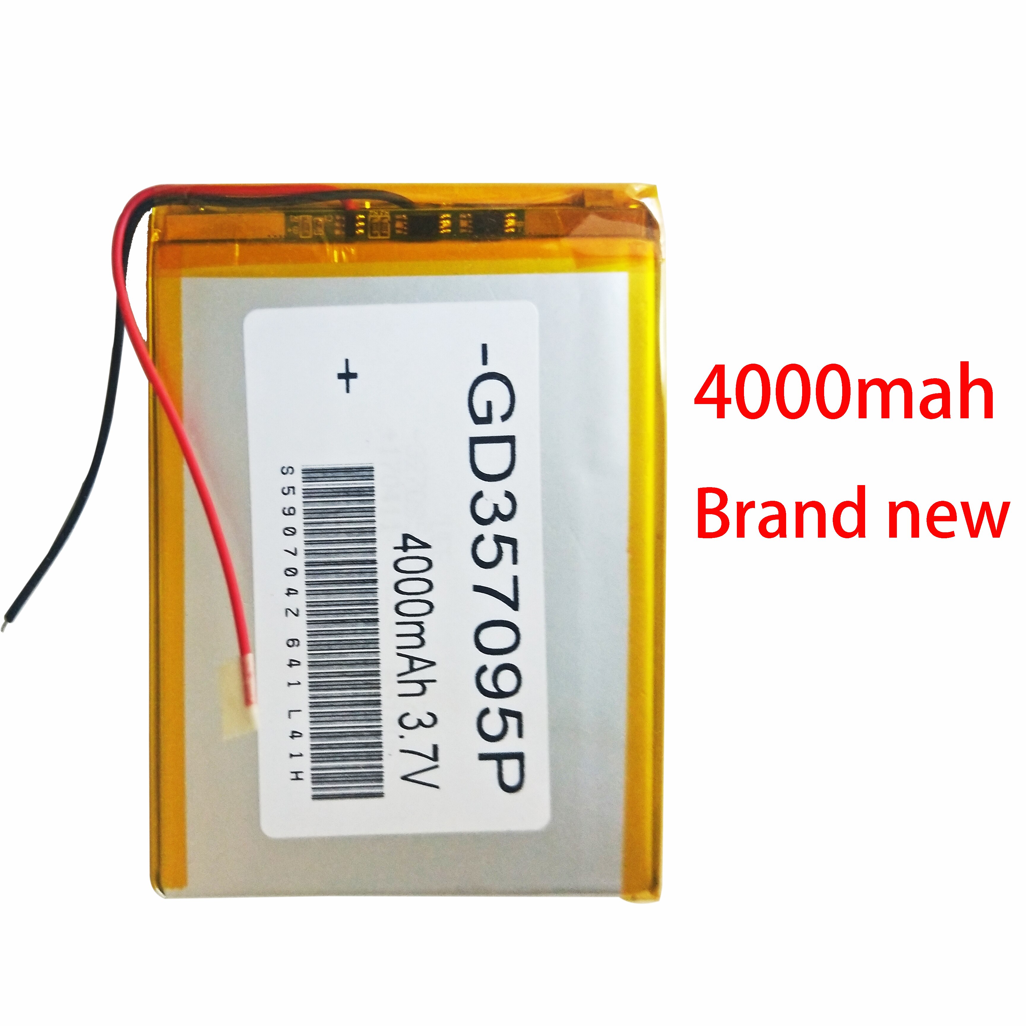 357090 3,7 V 4000mAh Wiederaufladbare Li-Polymer Li-Ion Batterie Für Bravis NB751 Crown B705 B760 Cube U25 U26 dexp Ursus 7MV 7MV4