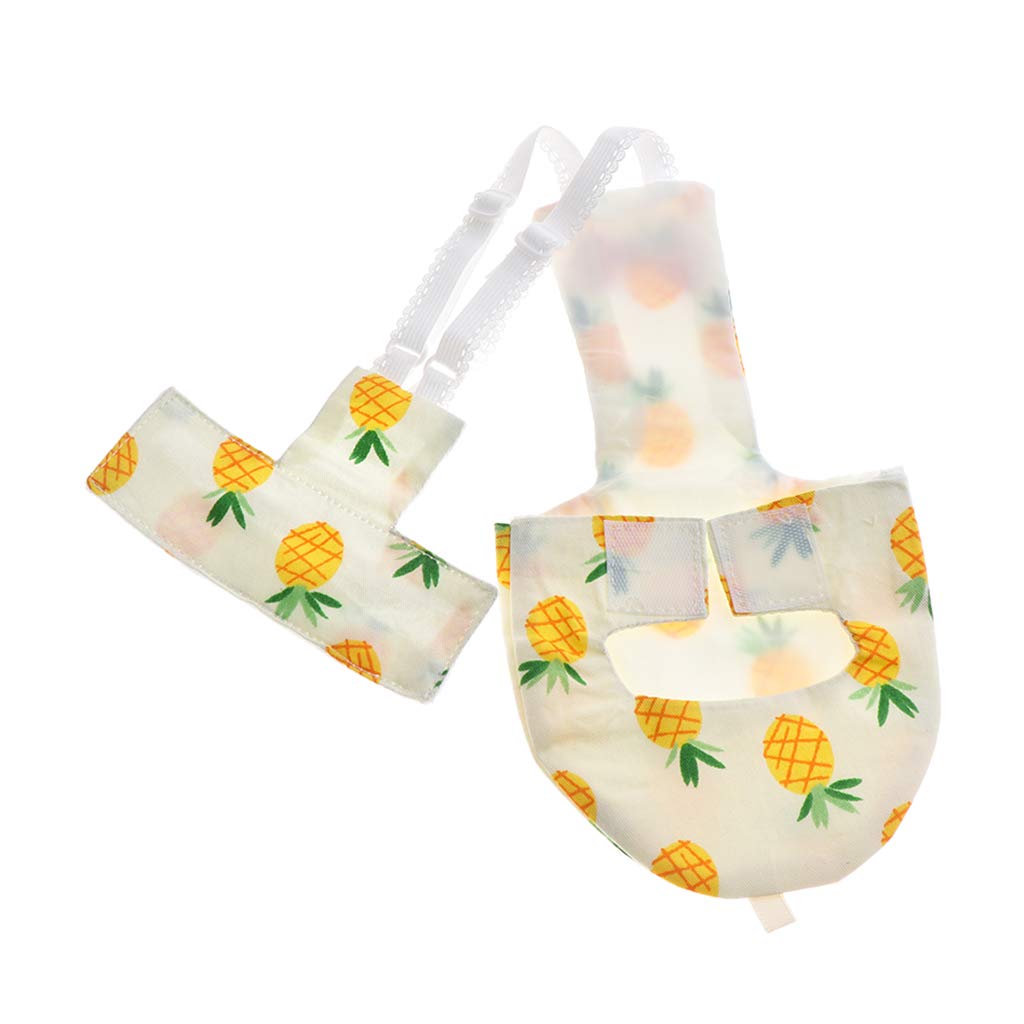 Kesoto Soft Bird Parrot Flight Suit Nappy for Large Birds for Parakeets, Lories, Sun Conures etc