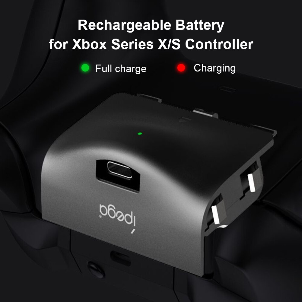 1000Mah Draadloze Gamepad Batterij Pack Voor Xbox Serie X/S Controller Joystick Controller Oplaadbare Mobiele Met Indicator