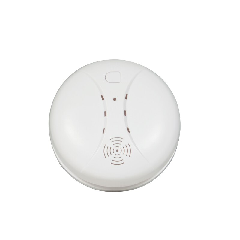 1 stk 433 mhz bærbare alarmsensorer trådløs brandrøgdetektor til hele hjemmets sikkerhedsalarmsystem i vores butik røgsensor