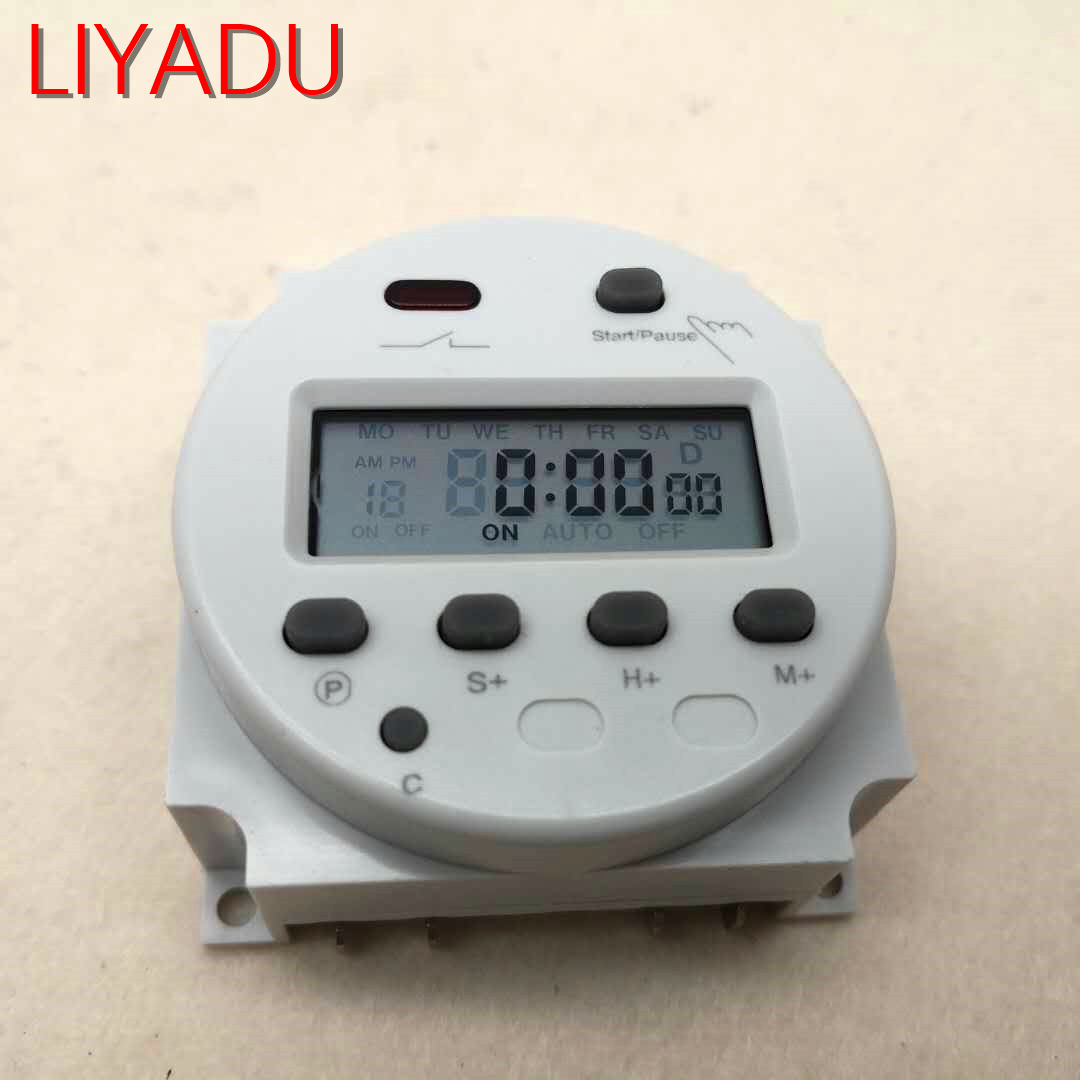 CN102A 12 V/24 V/110 V/220 V Enkele en dubbele countdown micro cyclus tijd controle schakelaar timer controller seconden controle