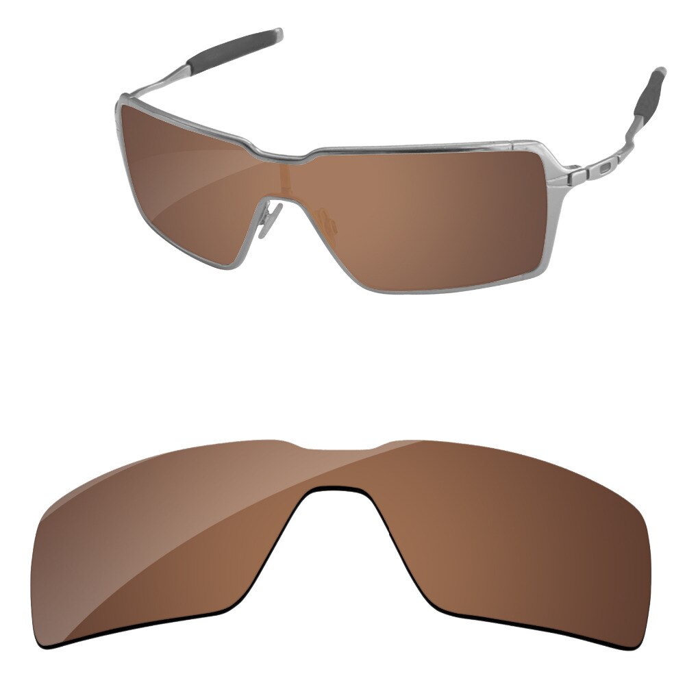 Policarbonato marrón cobrizo de reemplazo de lentes de Libertad Condicional para gafas de sol de Marco 100% UVA y protección UVB