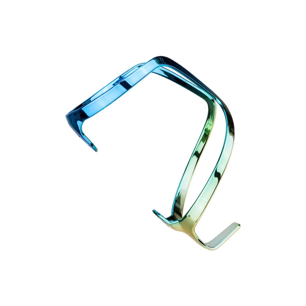 Aluminum Color gradient Bicycle Bottle Holder Colorful MTB road Gravel bike water bottle cage plating Color Mix Bottle Holder