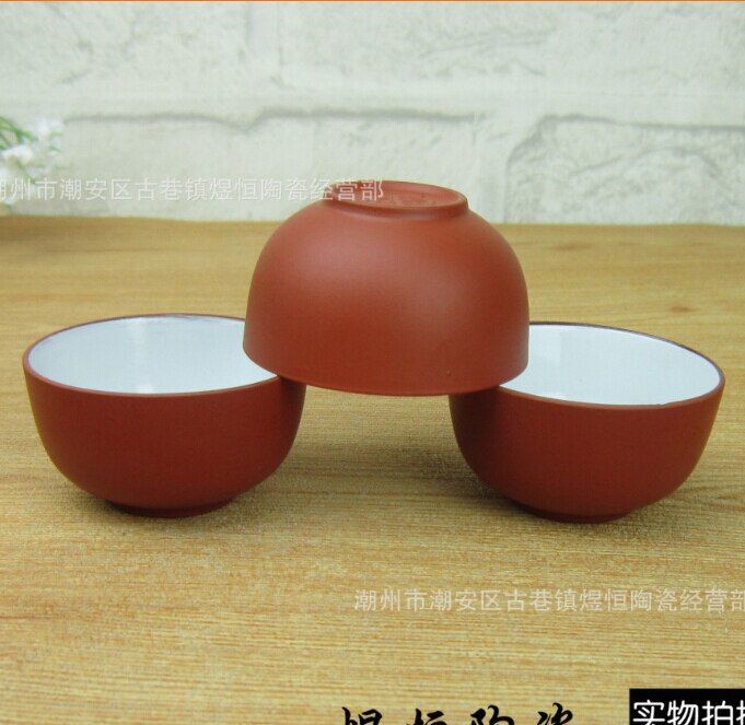 Genuine yixing tea set ore purple clay pot, high tea set kung fu dragon set include 1 Teapot+3 Tea cups