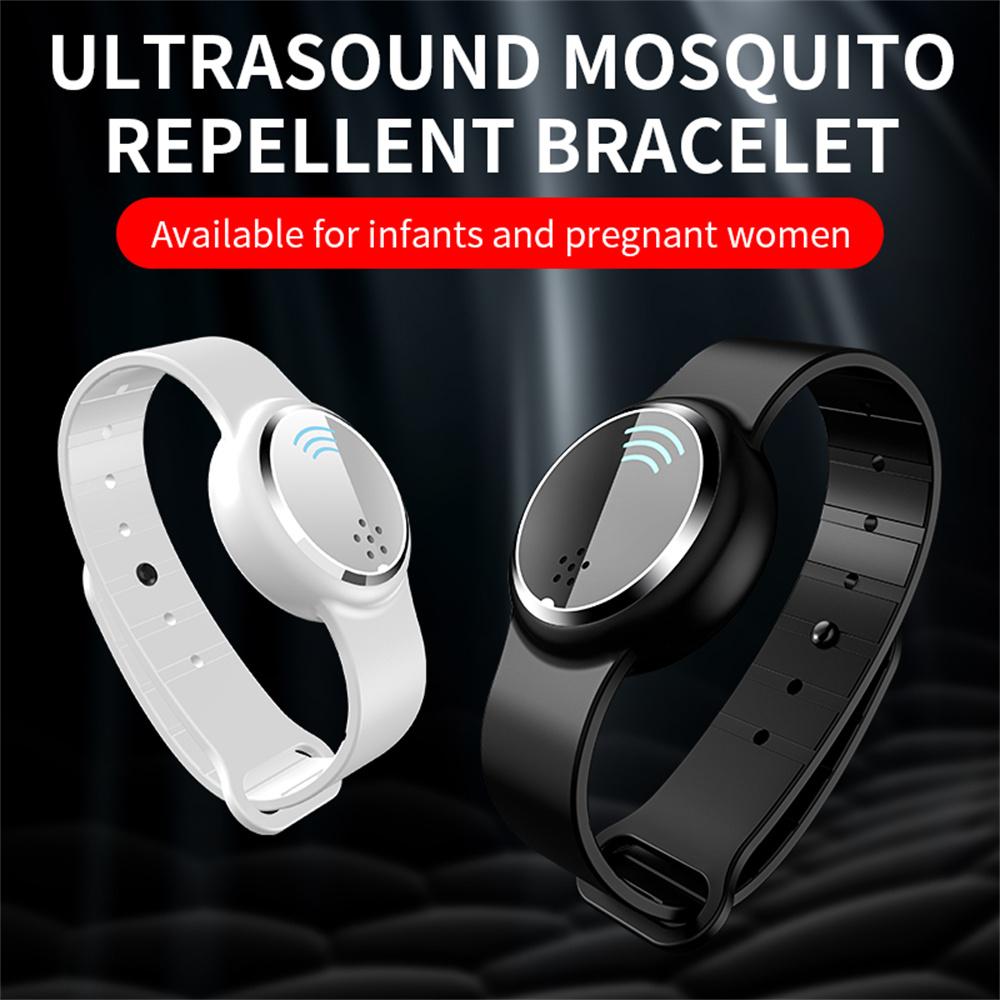 Bracelet répulsif à ultrasons pour enfants et adultes, anti-moustique, antiparasitaire, onde bionique électronique, bracelet de charge