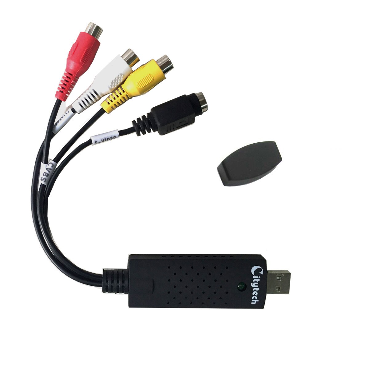 Drive-free USB Video Capture Card Notebook Android Mobile Phone OTG with Set-top Box Monitoring Aerial Color B Ultrasound