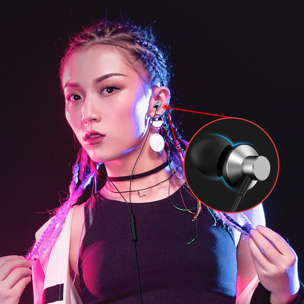 Universal 3.5MM Line Type Earphone With Microphone In-ear Wired Earbuds For Mobile Phone Computer Laptop Tablet Earphone