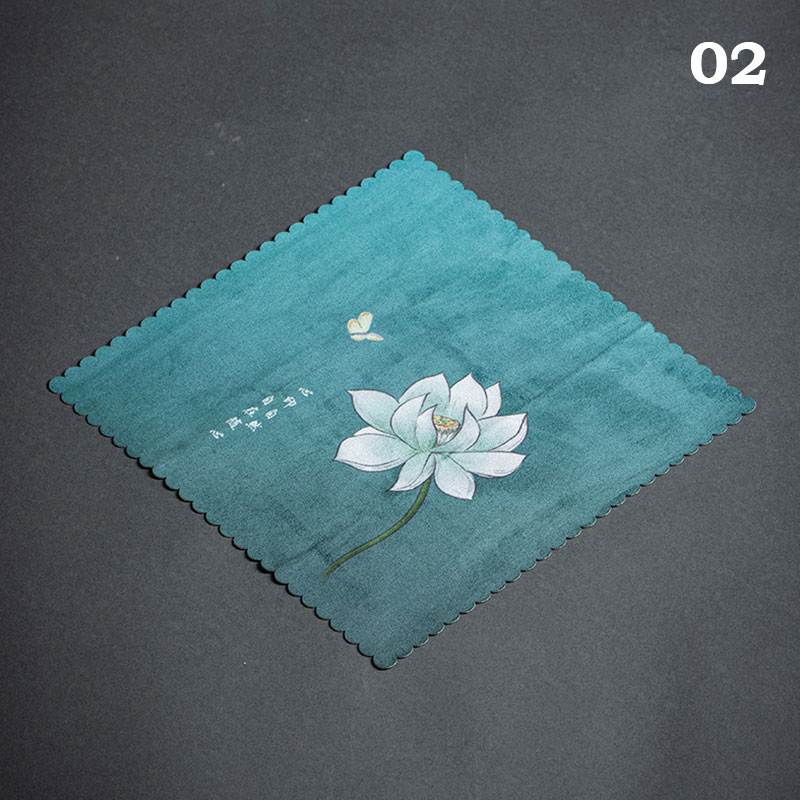 Toalla de té de gamuza Kung Fu, tetera antiquemaduras, accesorios de posavasos para taza de té Zen, alfombrilla de té absorbente para el hogar, servilleta de té: 02