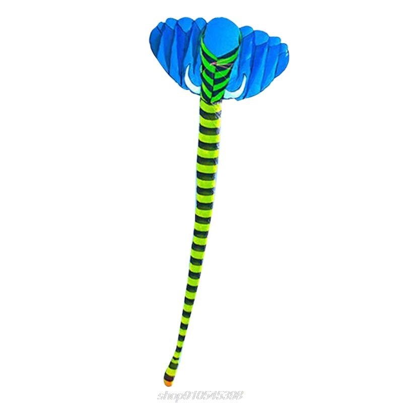 Elephant Kite - Large Frameless Soft Parafoil for Family Outdoor Sports