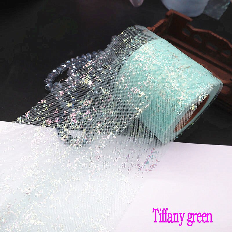 Rollo de tul brillante, cinta de 6cm x 25 yardas para bricolaje, lazo hecho a mano y decoración de boda, suministros para , falda tutú para Baby Shower: Verde oliva