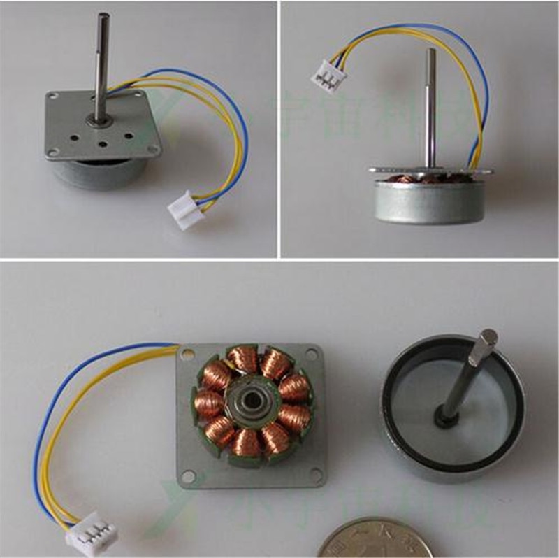 3 V - 24 V three-phase alternator generator mini wind generator dynamo hand