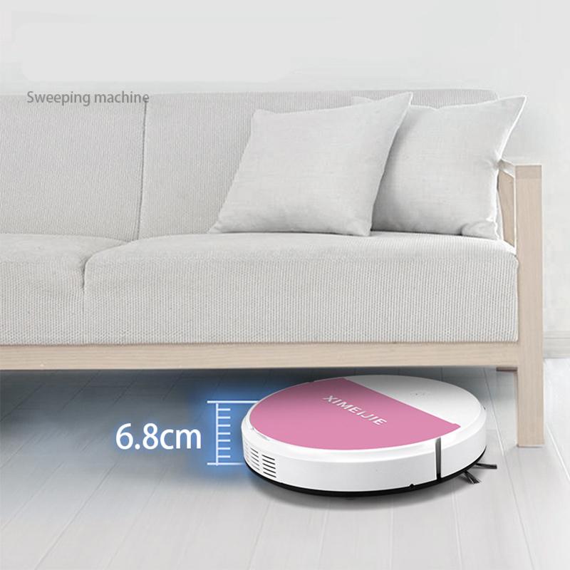 Fully Automatic UV Disinfection Cleaner Charging Sweeping Robot Smart Robot Vacuum Cleaner 1500pa USB Charging Sweeping Robot