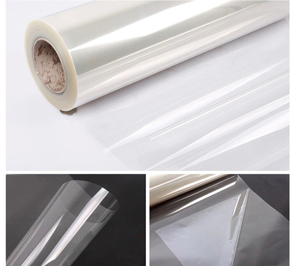 Sunice blank møbler beskyttende vinylfilm klar vandtæt spisebord indpakningsfilm anti-høj temperatur klistermærke 1.52 x 2m