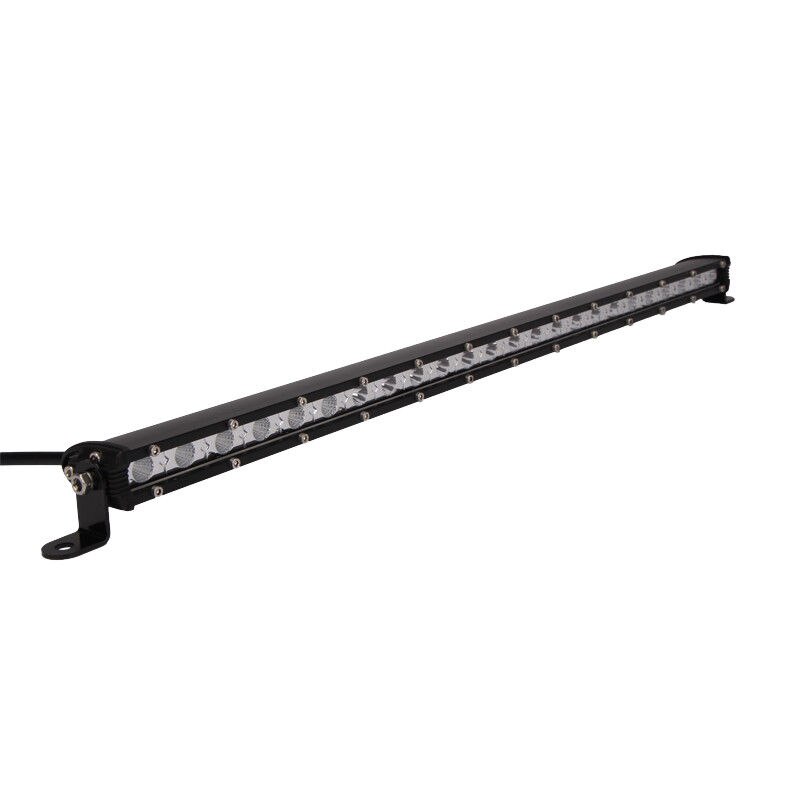 Barra de luz LED delgada de una hilera, 7/13/20/25/32/38 pulgadas, 120W, 150W, 180W, todoterreno, para camión, SUV, ATV, 12V, 24V