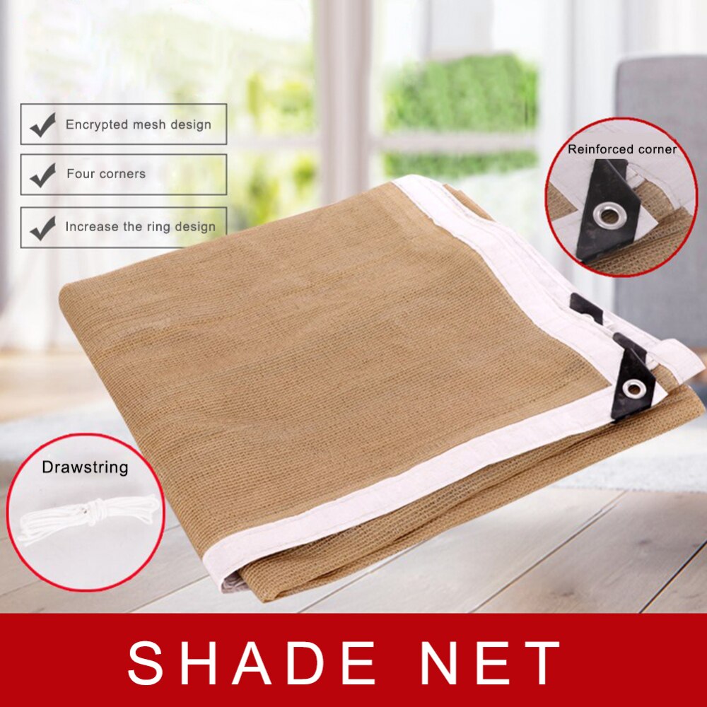 Hdpe 90% Zon Blok Tuin Netting Mesh Voor Balkon Tuin Villa Achtertuin Zon-Schaduw Netto Planten Beschermen
