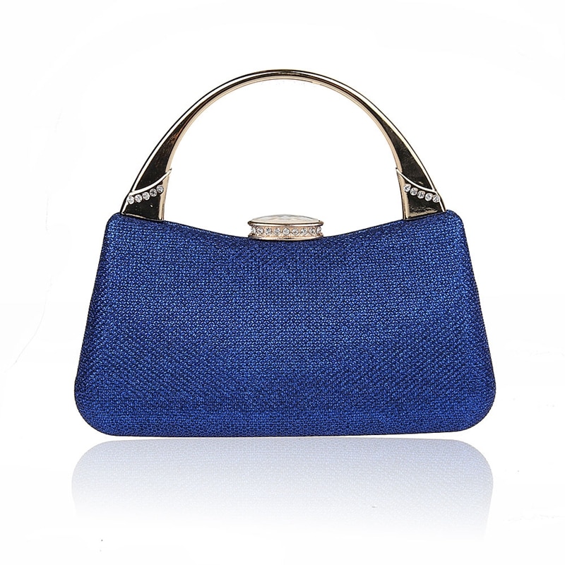 Crystal Diamond Day Clutch Bags Glitter Silver Blue Evening bags Gold Day Clutches Party Purse Woman Wedding Handbags