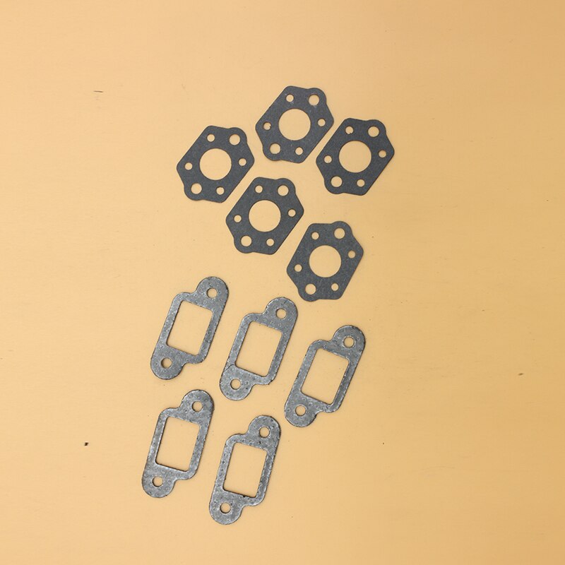 Vergaser Schalldämpfer Auspuff Dichtung Für STIHL Frau 021 023 025 210 230 250 Frau210 Frau230 Frau250 Kettensäge Vergaser Schalldämpfer Teile