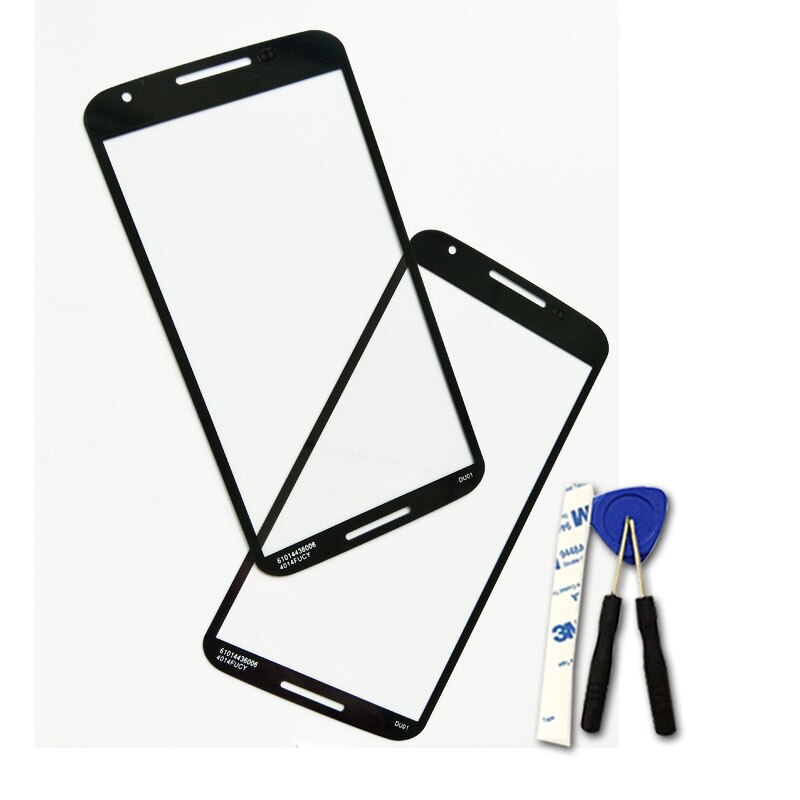 Voor Motorola Google Nexus 6 XT1100 XT1103 Touch Screen Digitizer Front Outer Voor Glas Lens Sensor Vervangende Onderdelen