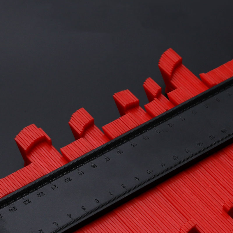 Plastic Gauge Contour Profile Copy Gauge Duplicator Standard 5 Width Wood Marking Tool Tiling Laminate Tiles General Tools