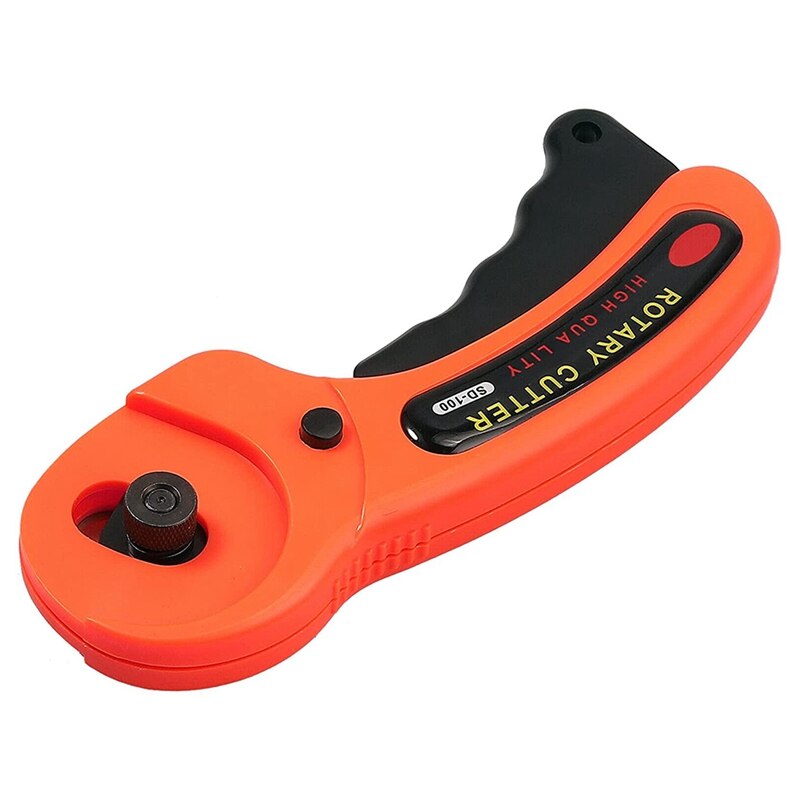 Rotating Cutter 45mm Circular Round Cloth Leather Roller Knife Tailor DIY Craft